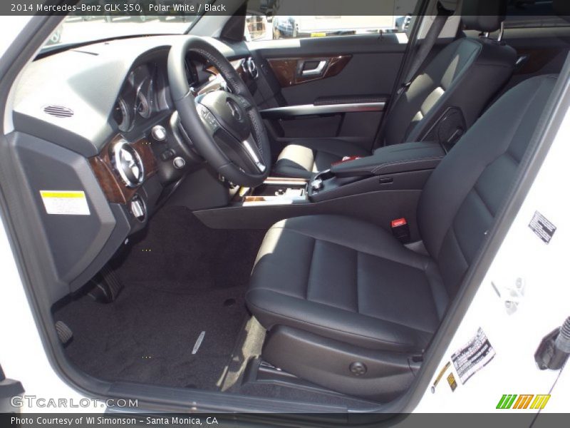 Polar White / Black 2014 Mercedes-Benz GLK 350