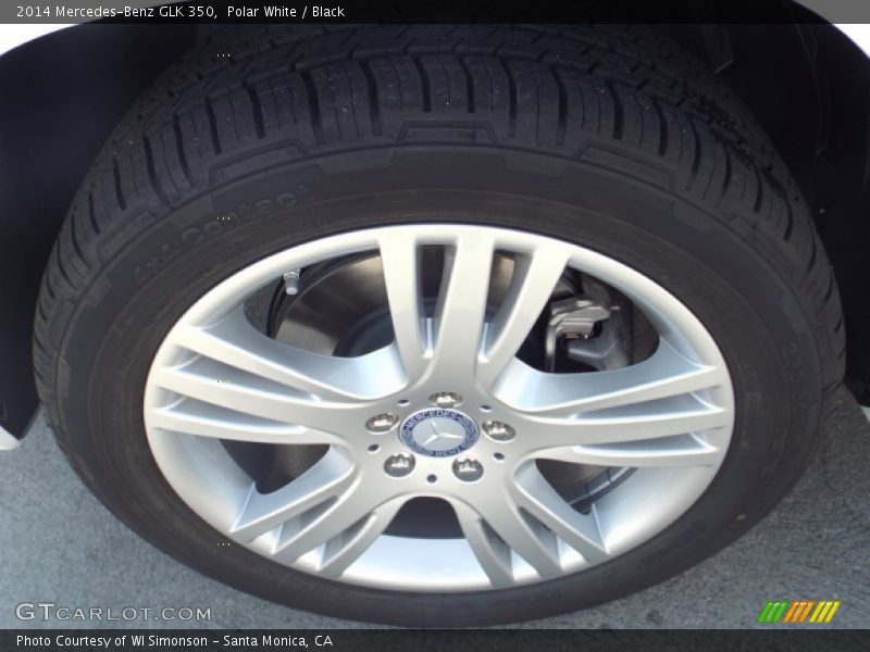 Polar White / Black 2014 Mercedes-Benz GLK 350