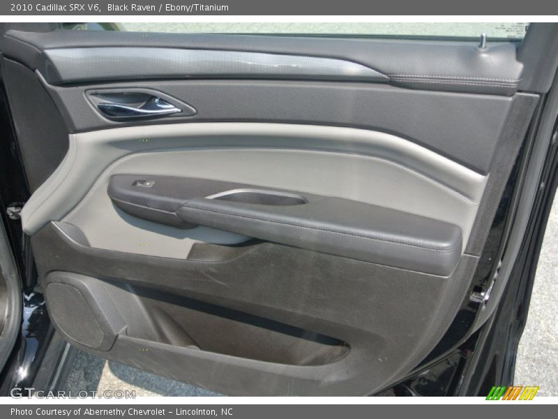 Black Raven / Ebony/Titanium 2010 Cadillac SRX V6