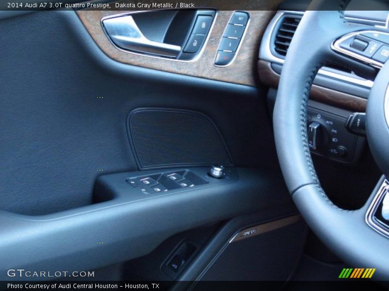 Dakota Gray Metallic / Black 2014 Audi A7 3.0T quattro Prestige