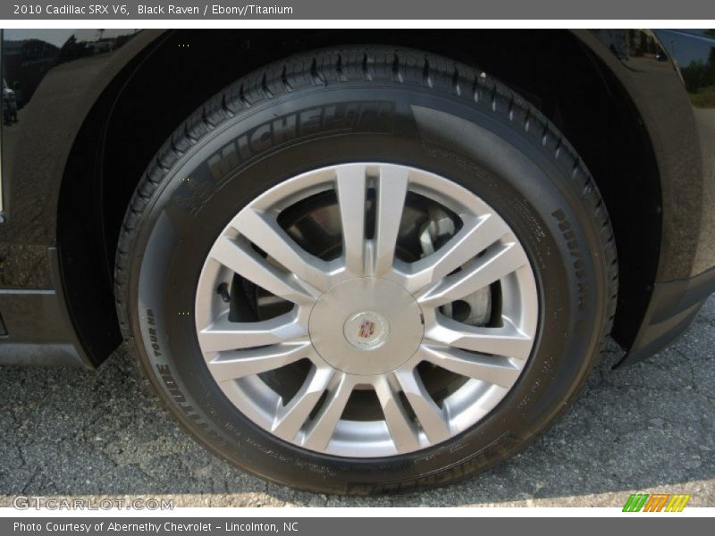 Black Raven / Ebony/Titanium 2010 Cadillac SRX V6