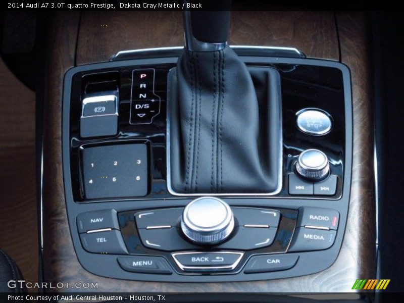 Dakota Gray Metallic / Black 2014 Audi A7 3.0T quattro Prestige