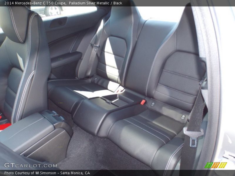 Rear Seat of 2014 C 350 Coupe