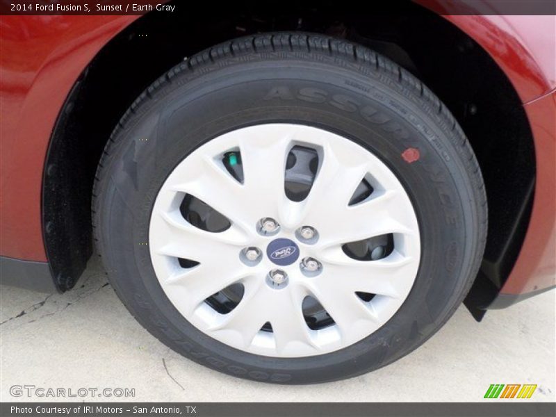 Sunset / Earth Gray 2014 Ford Fusion S