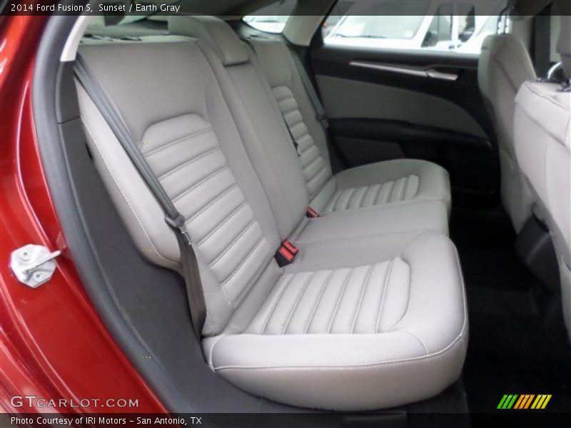 Sunset / Earth Gray 2014 Ford Fusion S