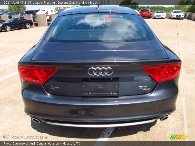 Dakota Gray Metallic / Black 2014 Audi A7 3.0T quattro Prestige