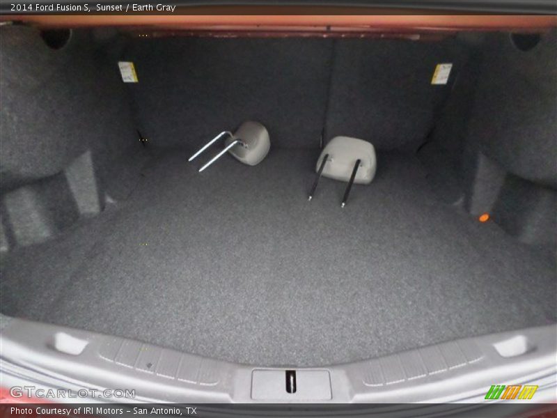 Sunset / Earth Gray 2014 Ford Fusion S