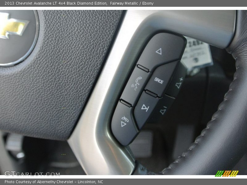 Fairway Metallic / Ebony 2013 Chevrolet Avalanche LT 4x4 Black Diamond Edition