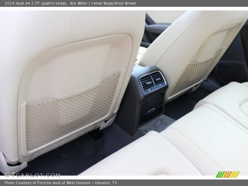Ibis White / Velvet Beige/Moor Brown 2014 Audi A4 2.0T quattro Sedan