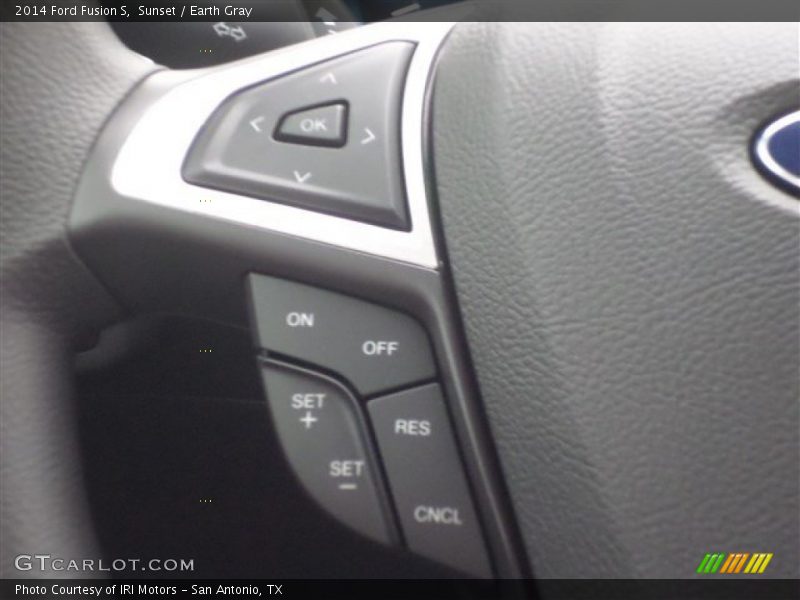 Sunset / Earth Gray 2014 Ford Fusion S