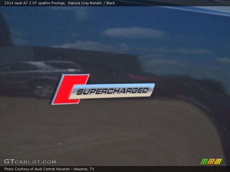 Dakota Gray Metallic / Black 2014 Audi A7 3.0T quattro Prestige