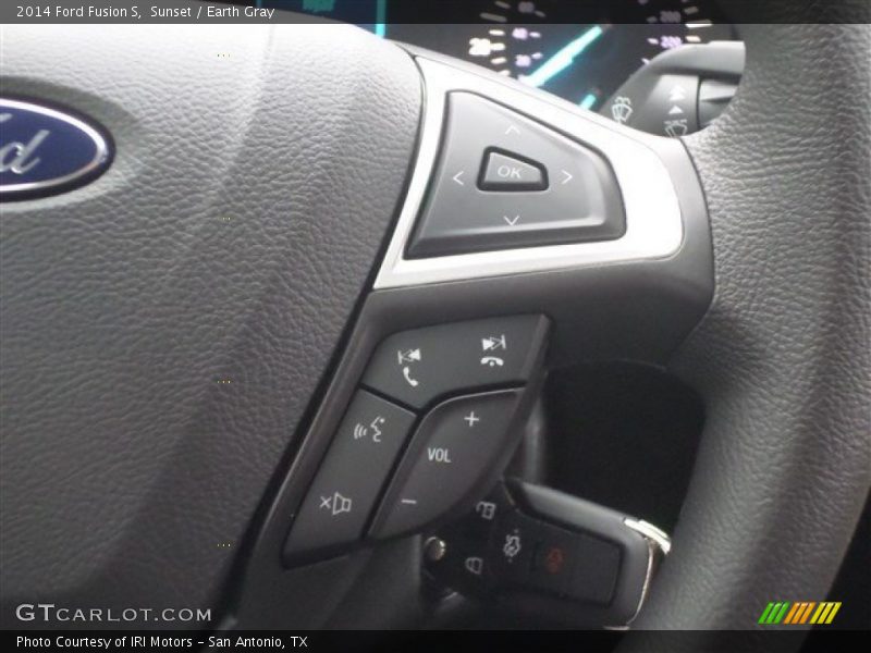 Sunset / Earth Gray 2014 Ford Fusion S