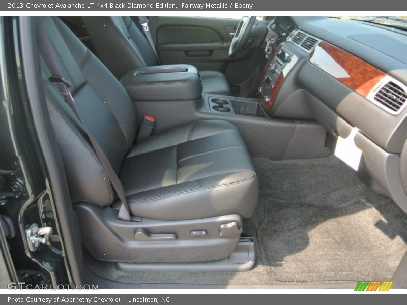 Fairway Metallic / Ebony 2013 Chevrolet Avalanche LT 4x4 Black Diamond Edition