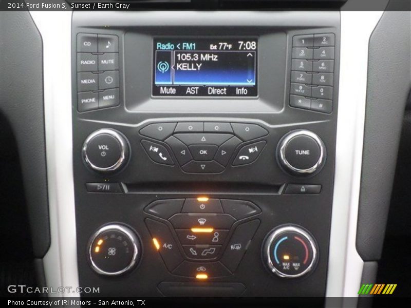 Sunset / Earth Gray 2014 Ford Fusion S