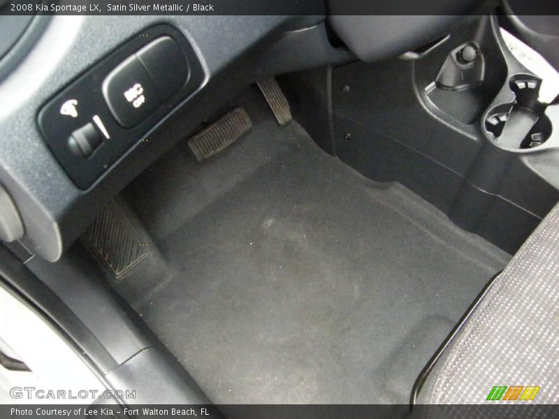 Satin Silver Metallic / Black 2008 Kia Sportage LX