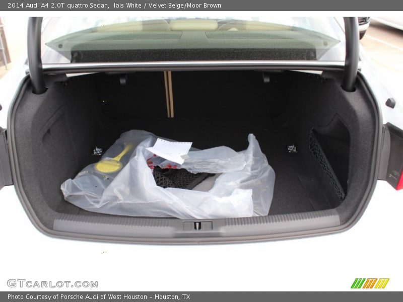 Ibis White / Velvet Beige/Moor Brown 2014 Audi A4 2.0T quattro Sedan