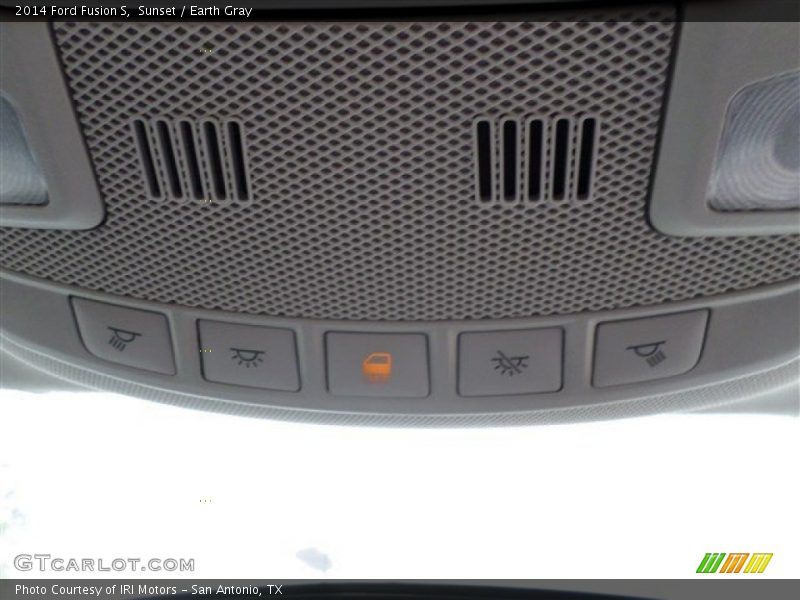Sunset / Earth Gray 2014 Ford Fusion S