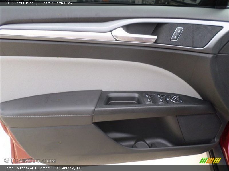 Sunset / Earth Gray 2014 Ford Fusion S