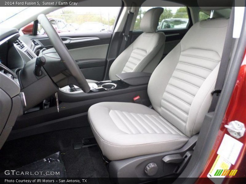 Sunset / Earth Gray 2014 Ford Fusion S