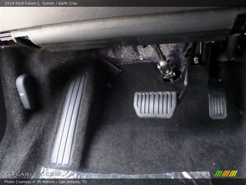 Sunset / Earth Gray 2014 Ford Fusion S