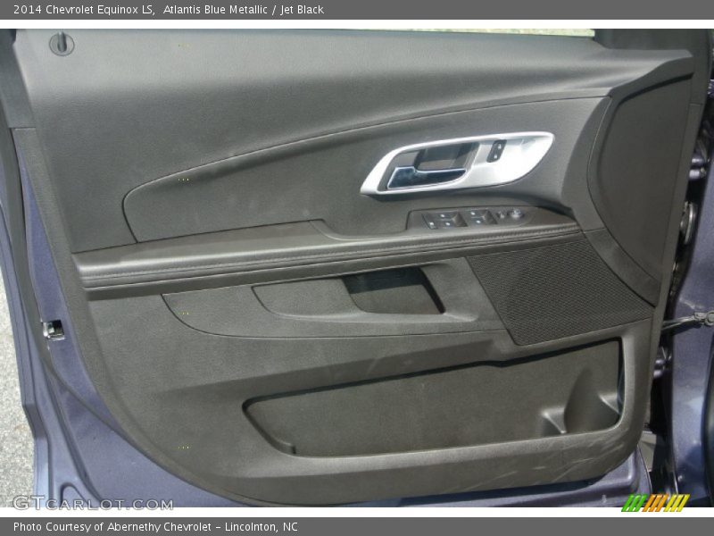 Atlantis Blue Metallic / Jet Black 2014 Chevrolet Equinox LS