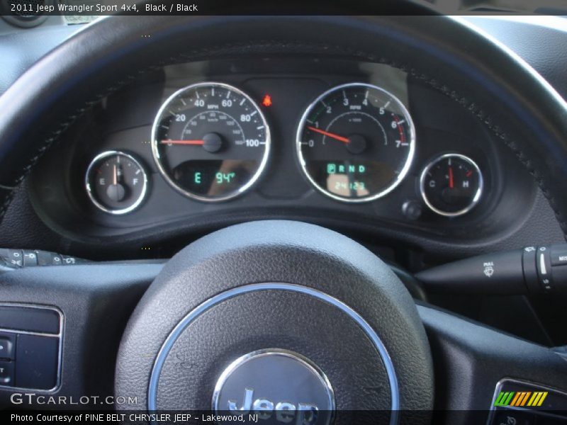 Black / Black 2011 Jeep Wrangler Sport 4x4