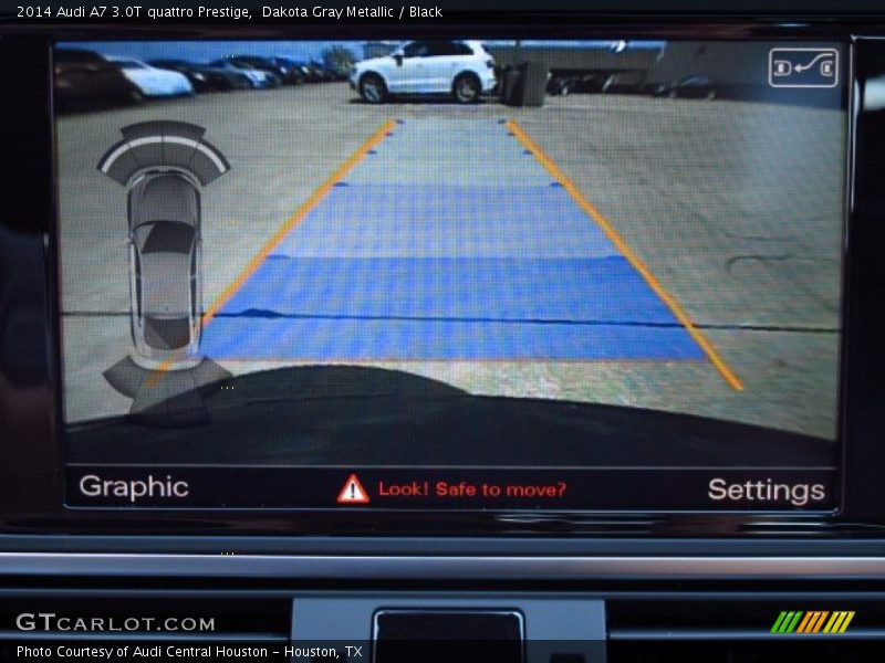 Dakota Gray Metallic / Black 2014 Audi A7 3.0T quattro Prestige