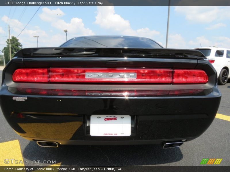 Pitch Black / Dark Slate Gray 2013 Dodge Challenger SXT