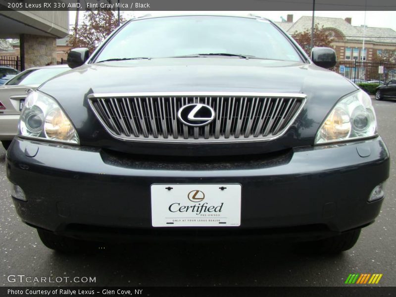 Flint Gray Mica / Black 2005 Lexus RX 330 AWD