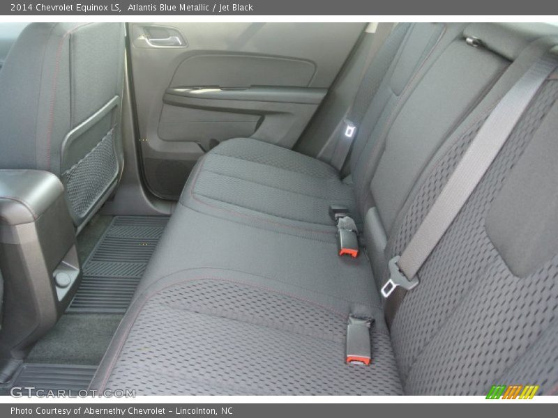 Atlantis Blue Metallic / Jet Black 2014 Chevrolet Equinox LS