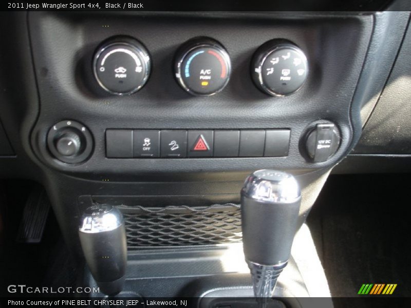 Black / Black 2011 Jeep Wrangler Sport 4x4