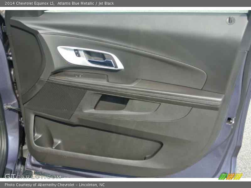 Atlantis Blue Metallic / Jet Black 2014 Chevrolet Equinox LS
