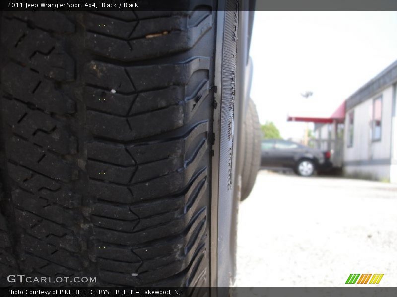 Black / Black 2011 Jeep Wrangler Sport 4x4
