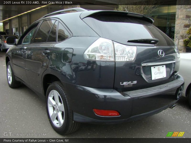 Flint Gray Mica / Black 2005 Lexus RX 330 AWD