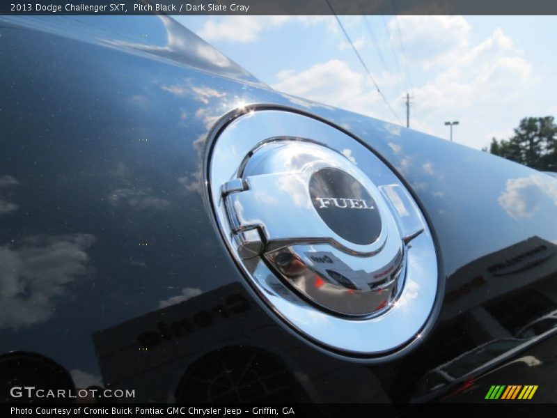 Pitch Black / Dark Slate Gray 2013 Dodge Challenger SXT