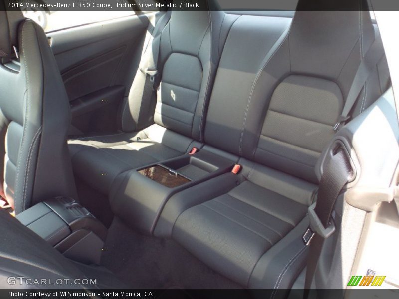 Iridium Silver Metallic / Black 2014 Mercedes-Benz E 350 Coupe