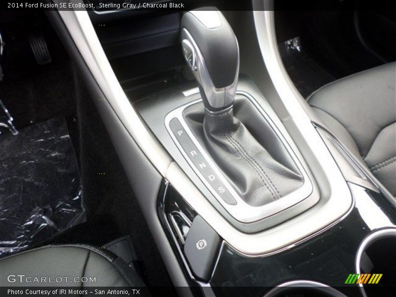 Sterling Gray / Charcoal Black 2014 Ford Fusion SE EcoBoost
