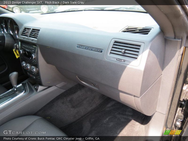 Pitch Black / Dark Slate Gray 2013 Dodge Challenger SXT