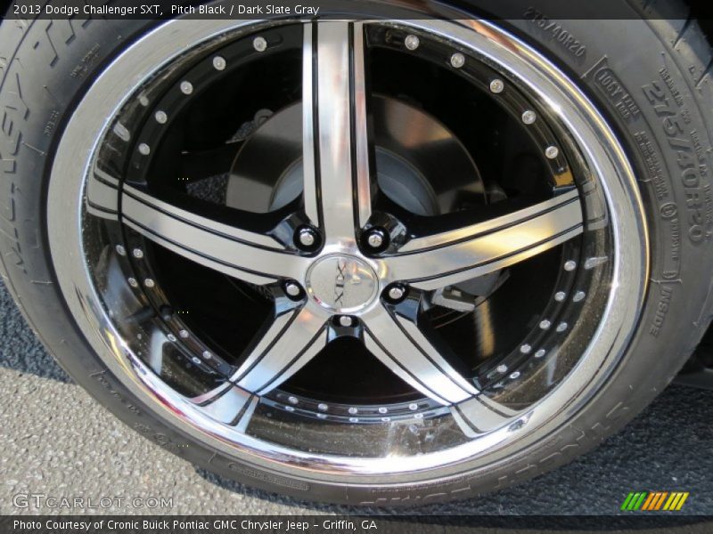 Pitch Black / Dark Slate Gray 2013 Dodge Challenger SXT