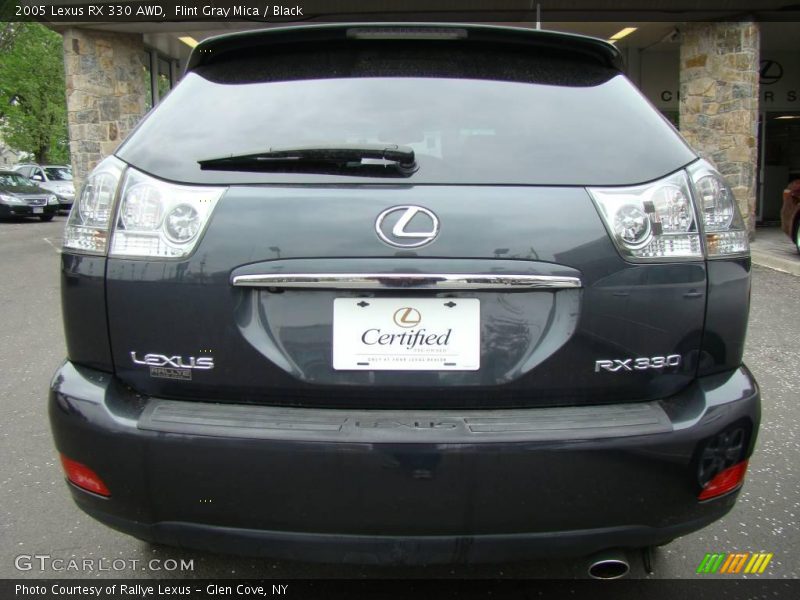 Flint Gray Mica / Black 2005 Lexus RX 330 AWD