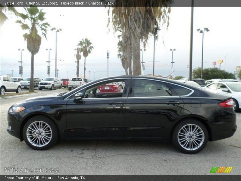 Tuxedo Black / Charcoal Black 2014 Ford Fusion SE EcoBoost
