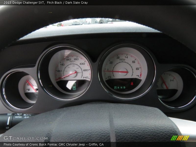Pitch Black / Dark Slate Gray 2013 Dodge Challenger SXT