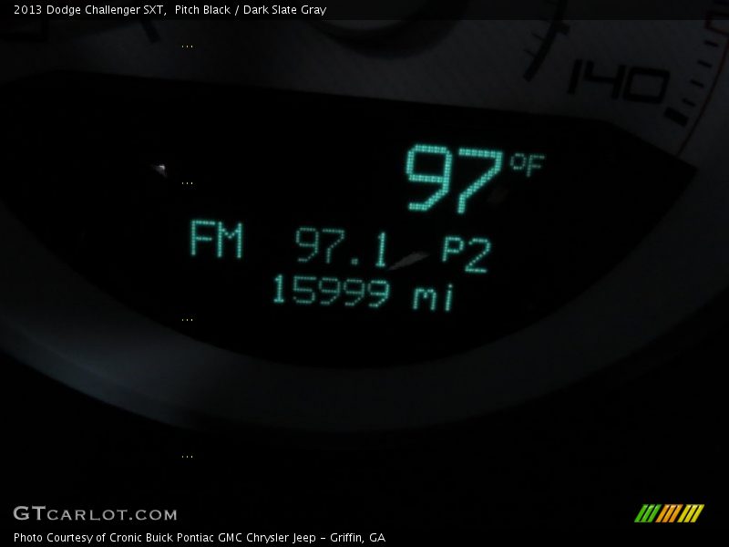 Pitch Black / Dark Slate Gray 2013 Dodge Challenger SXT