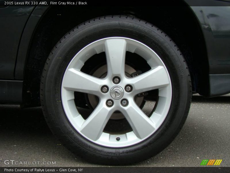 Flint Gray Mica / Black 2005 Lexus RX 330 AWD