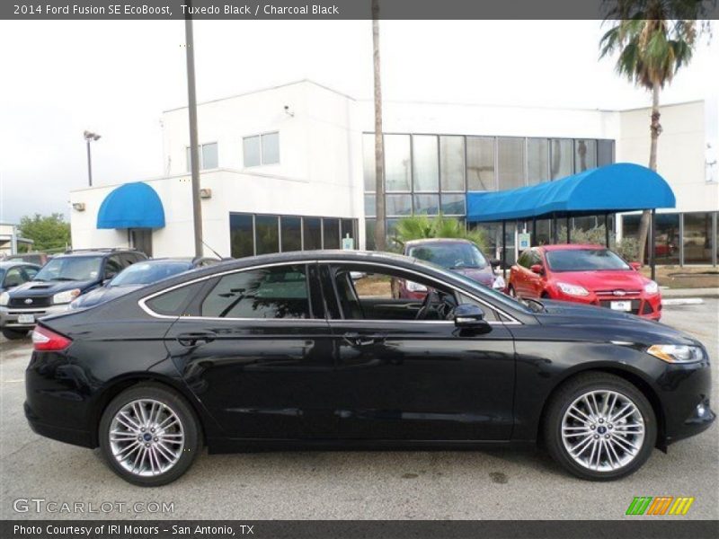 Tuxedo Black / Charcoal Black 2014 Ford Fusion SE EcoBoost