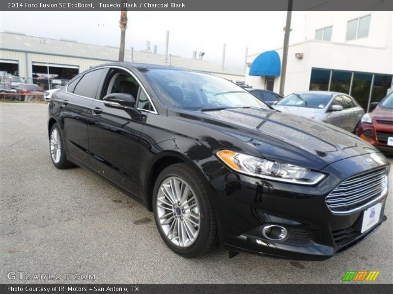 Tuxedo Black / Charcoal Black 2014 Ford Fusion SE EcoBoost