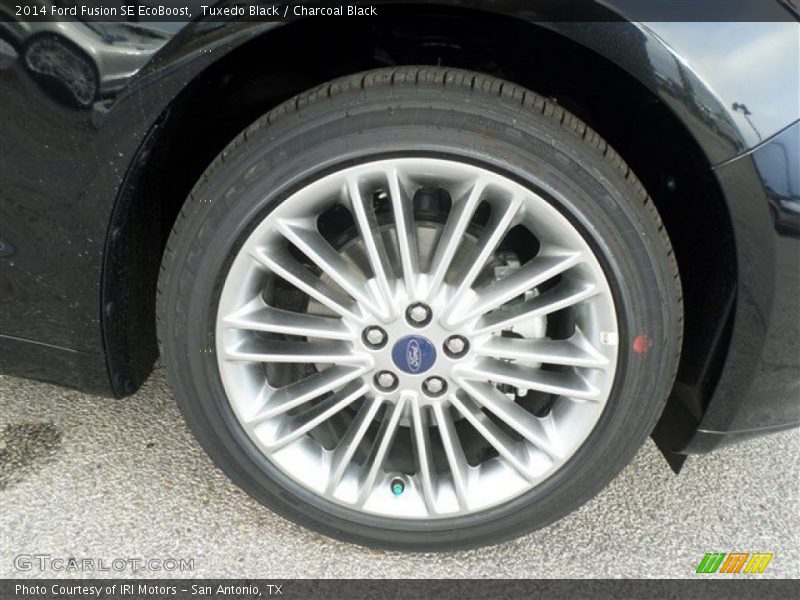 Tuxedo Black / Charcoal Black 2014 Ford Fusion SE EcoBoost