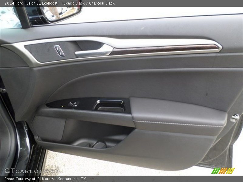 Tuxedo Black / Charcoal Black 2014 Ford Fusion SE EcoBoost