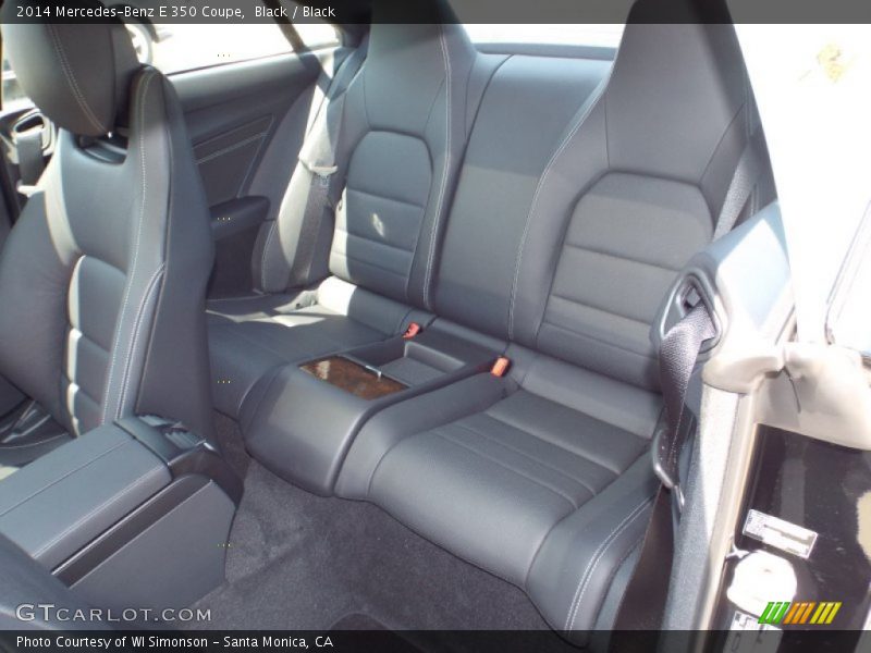 Black / Black 2014 Mercedes-Benz E 350 Coupe