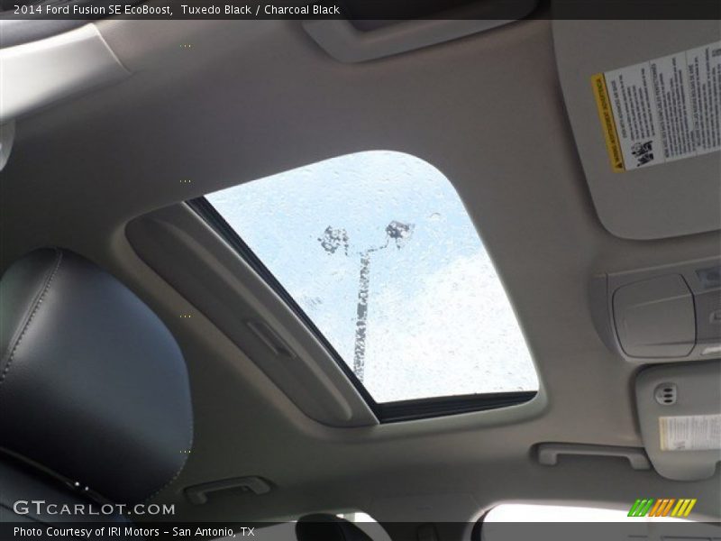 Tuxedo Black / Charcoal Black 2014 Ford Fusion SE EcoBoost